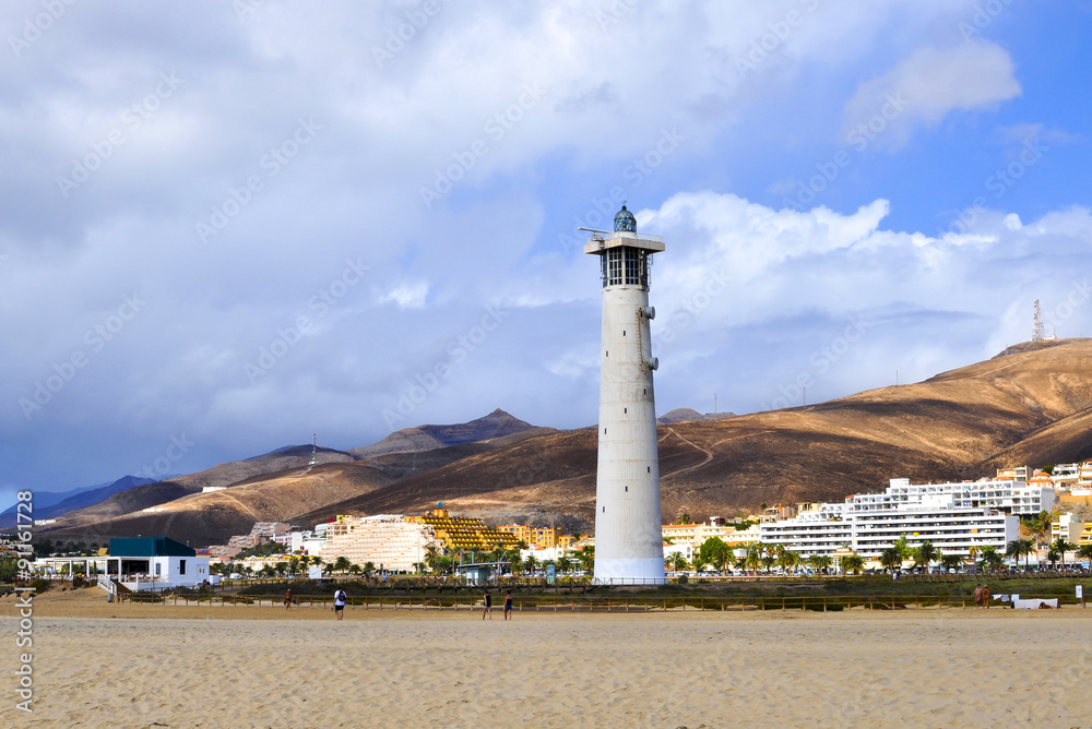 Lighthouse. Fuerteventura. Morro Jable. Lighthouse. Fuerteventura. Morro Jable.
