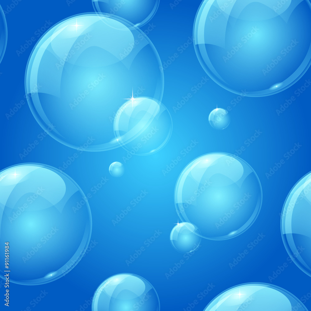 Aqua blue bubble Aqua blue bubble