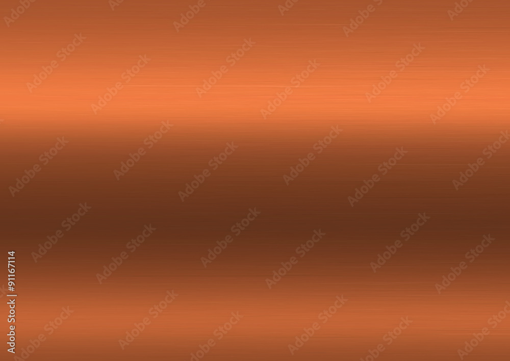 Metallic bronze horizontal background texture