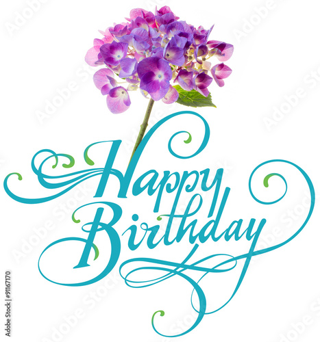 Canvas Print Happy Birthday