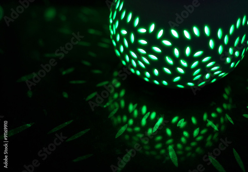 Green Lantern Abstract Patterns