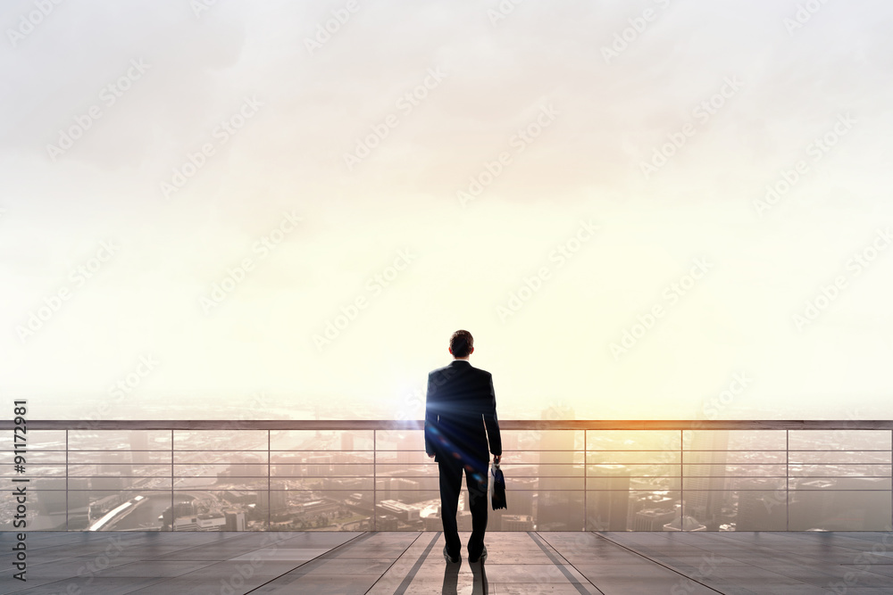 Obraz premium On top of business