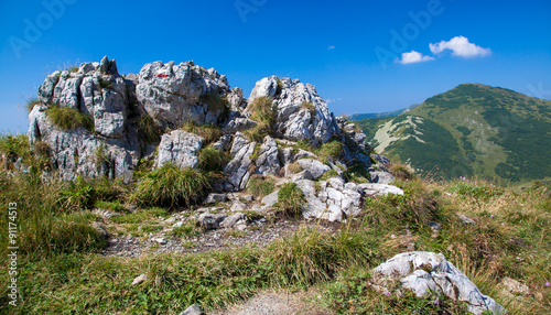 Hill - Velky Krivan - in range Mala Fatra, Slovakia photo