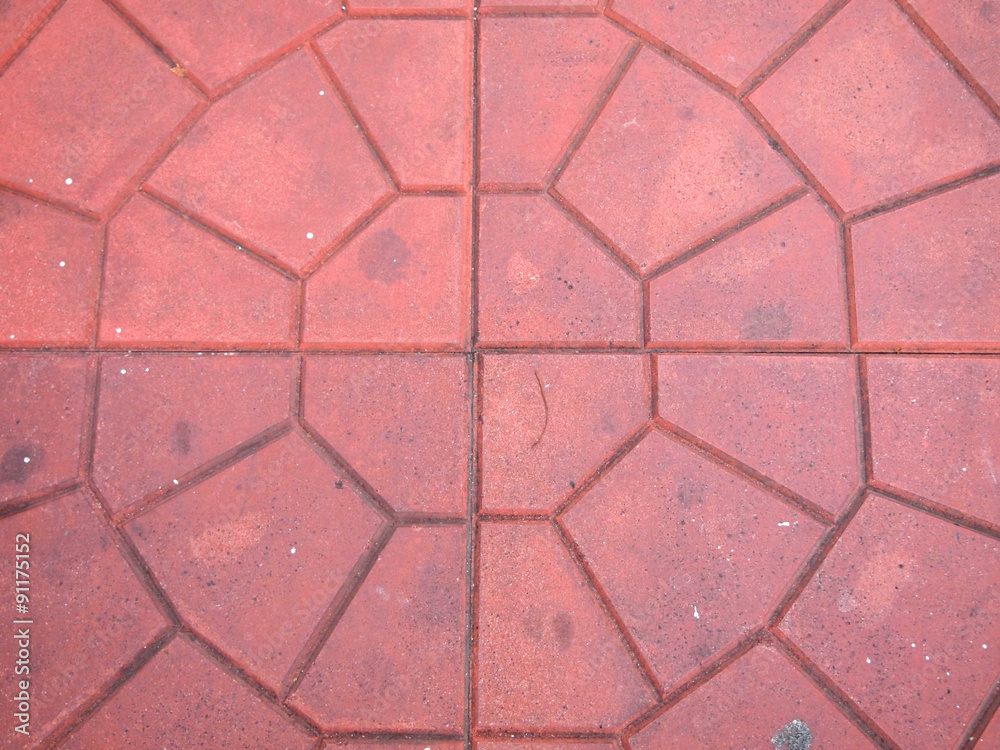 Brick footpath background