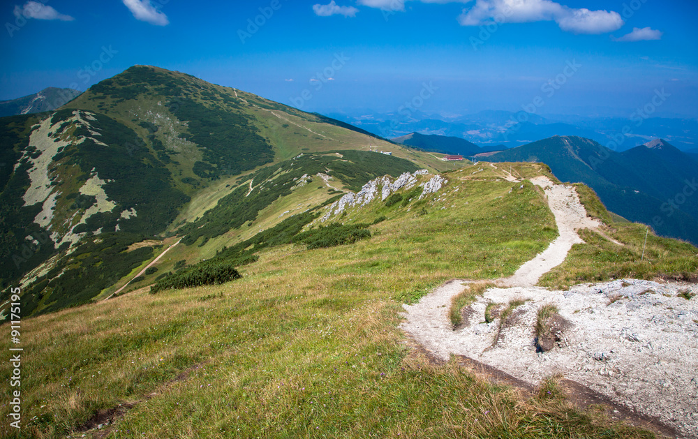 Hill - Velky Krivan - in range Mala Fatra, Slovakia Hill - Velky Krivan - in range Mala Fatra, Slovakia