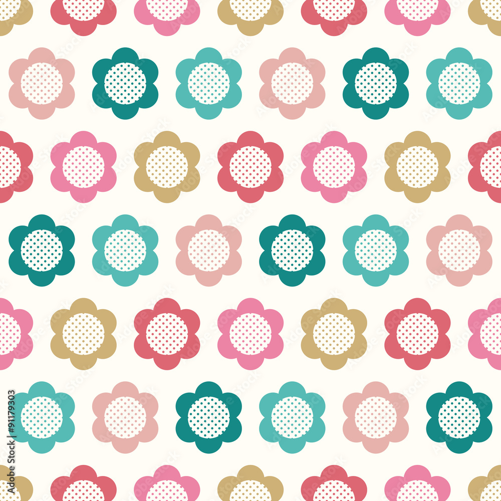seamless floral geometric pattern seamless floral geometric pattern
