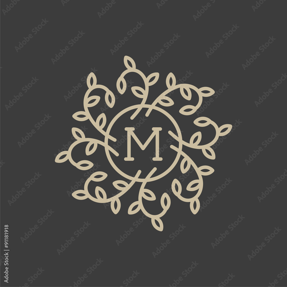 Floral Monogram