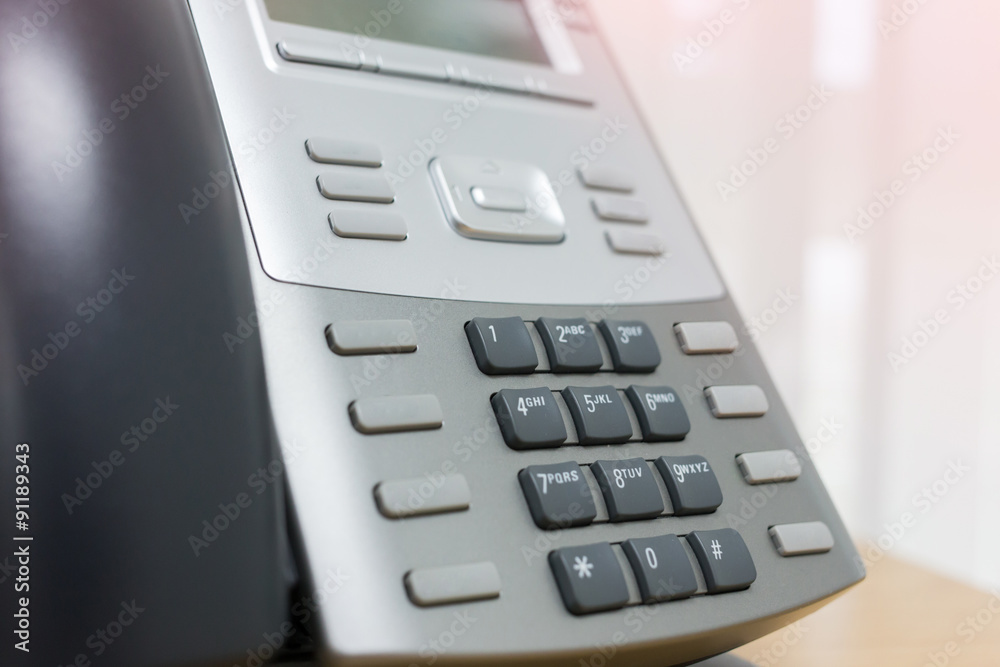 telephone on table work of room service business office telephone on table work of room service business office