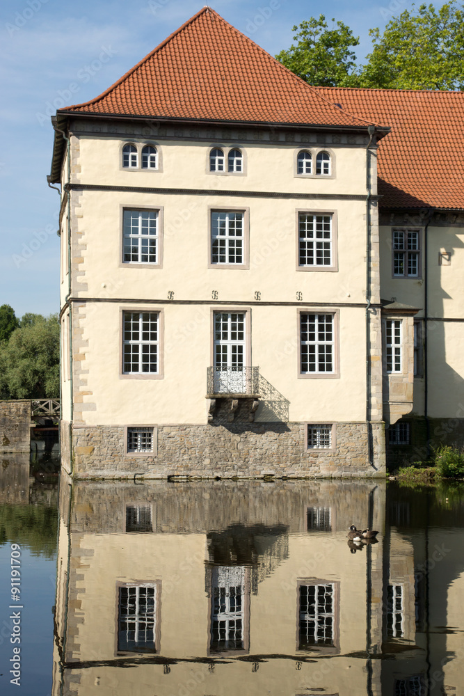 Schloss Strünkede in Herne, NRW, Deutschland