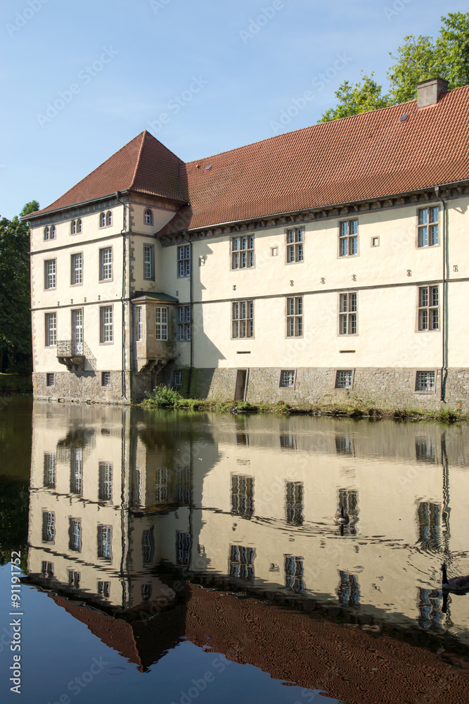 Schloss Strünkede in Herne, NRW, Deutschland