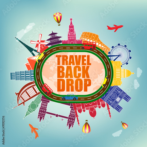 famous world landmarks icons