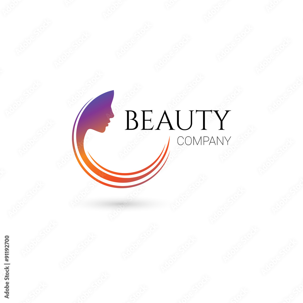 Beauty company logo. Vector