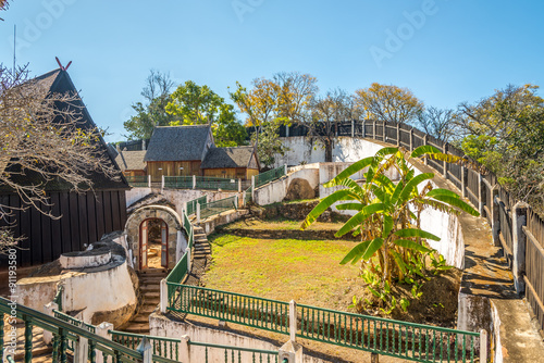 Royal palace in Ambohimanga photo