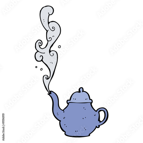 cartoon teapot