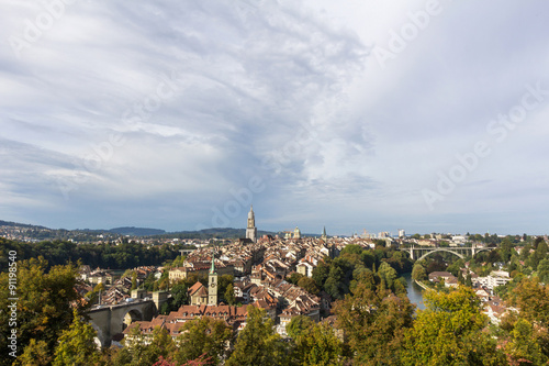 Skyline of Bern, the capital of Switzerland