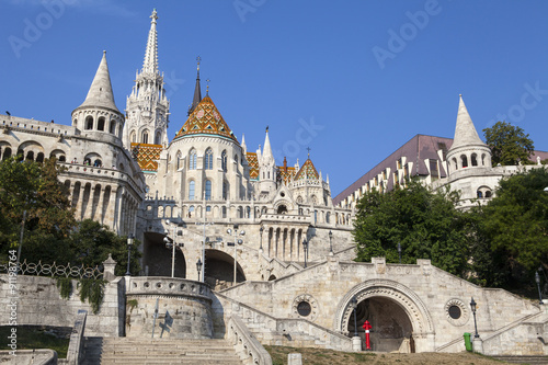 Canvas Print Fisherman's Bastion in Budapest