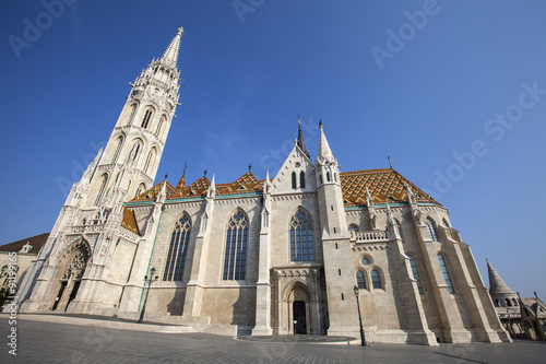 Canvas Print Matthias Church in Budapest