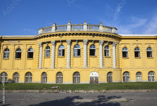Exterior of the Palace Housing thr Szechenyi Baths in Budapest © chrisdorney