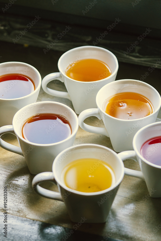 colorful tea