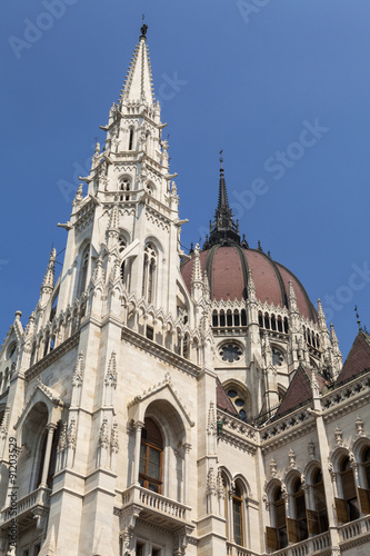 Hungarian Parliament Building in Budapest © chrisdorney