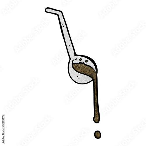 cartoon ladle full of gravy