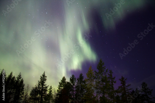 Northern lights  Aurora Borealis 