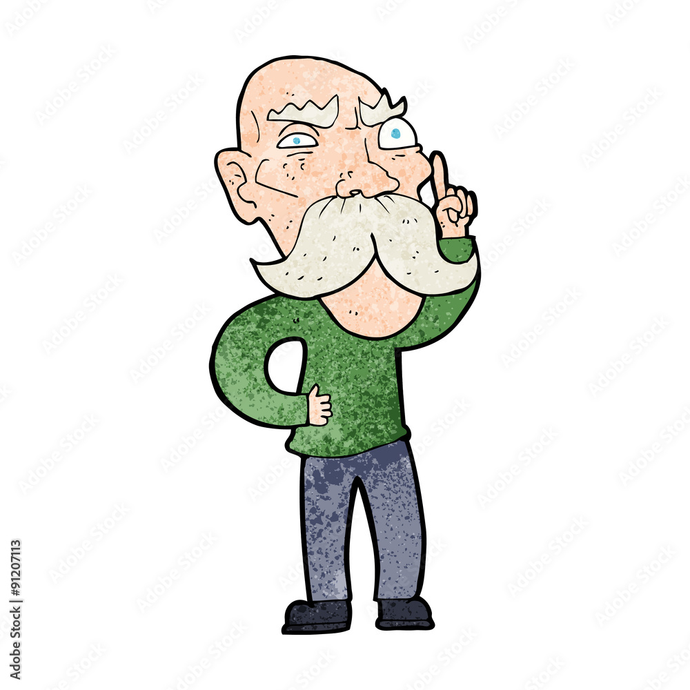 cartoon annoyed old man cartoon annoyed old man