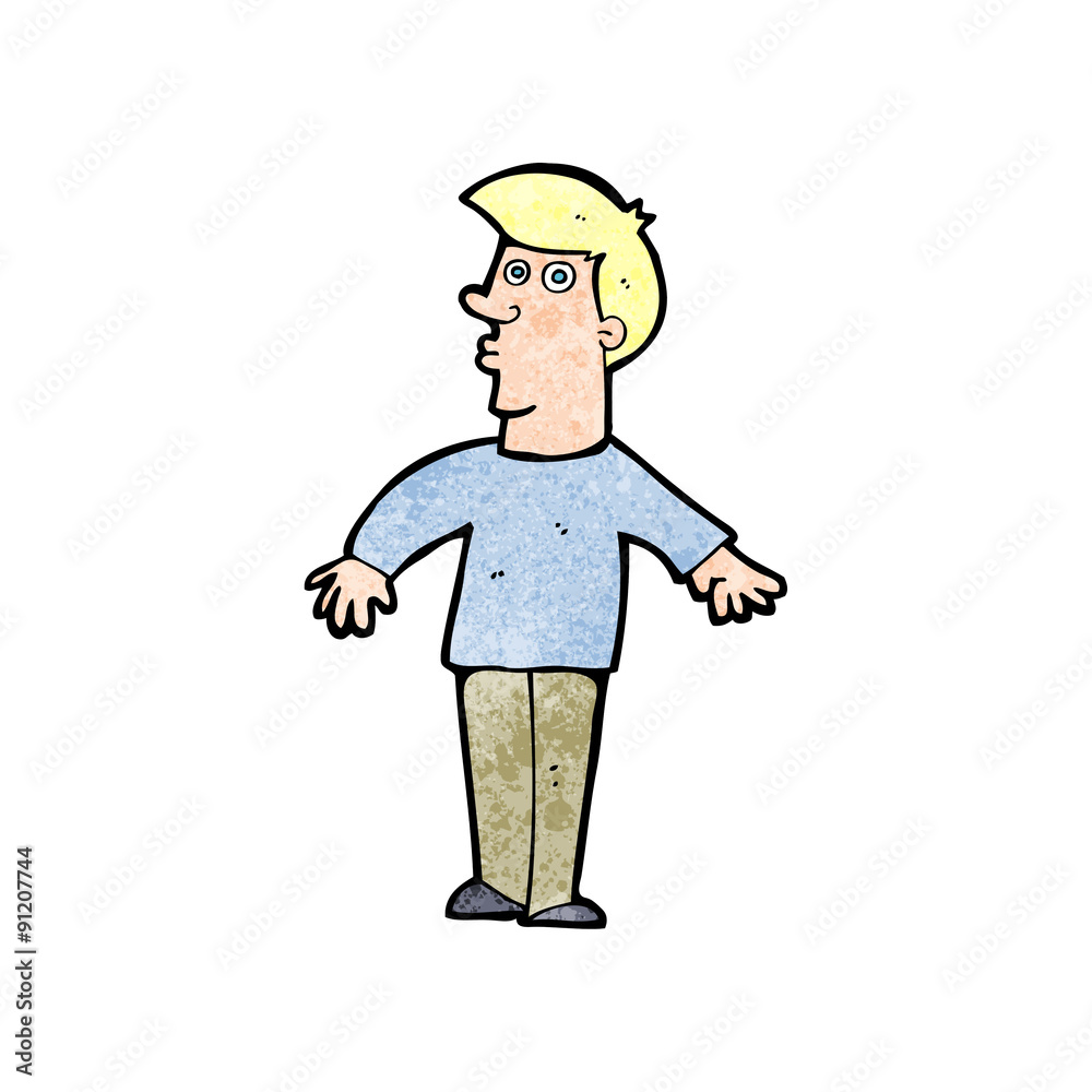 cartoon surprised man cartoon surprised man