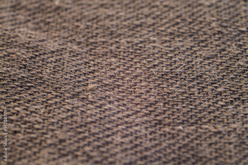macro texture of dark coarse fabric macro texture of dark coarse fabric
