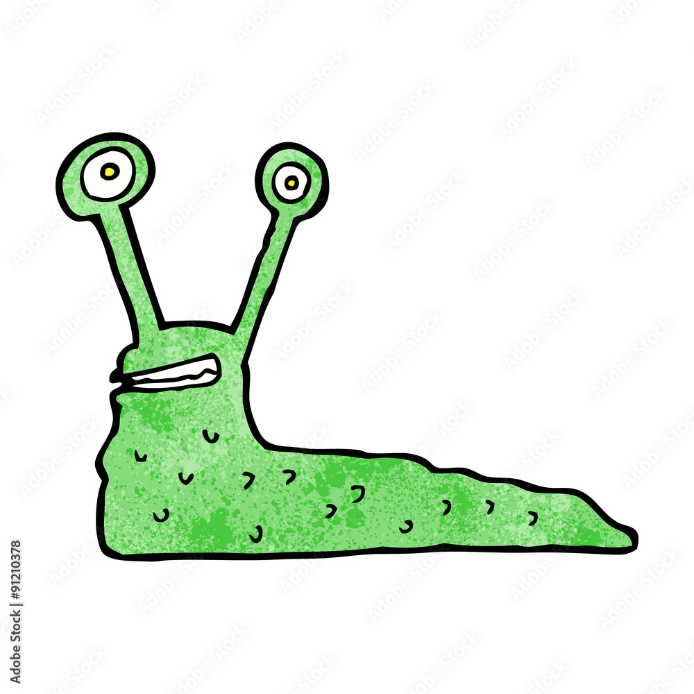 Naklejka premium cartoon slug