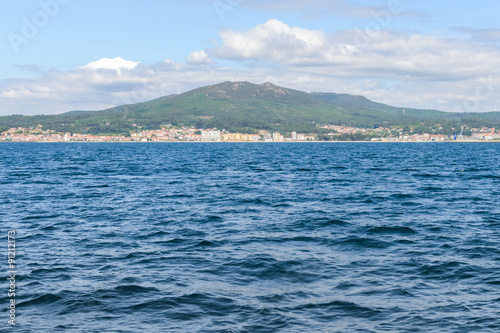 view of the surf on the ocean