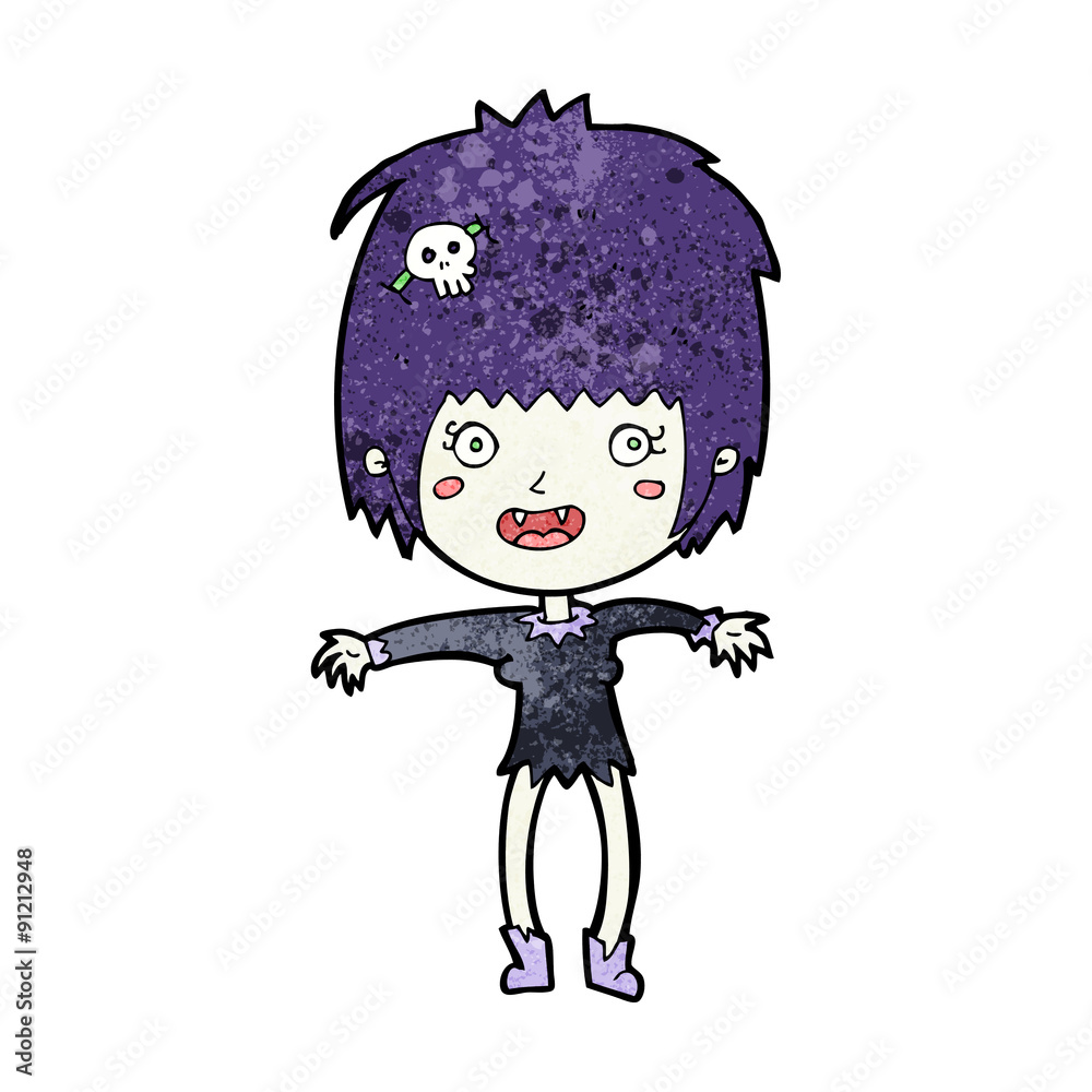 cartoon vampire girl cartoon vampire girl