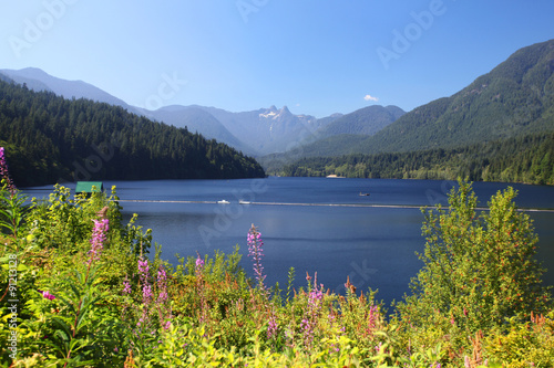 Capilano Lake in British Columbia, Canada