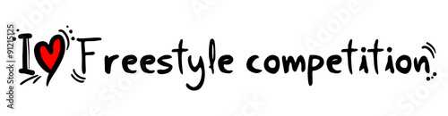 Freestyle competition love