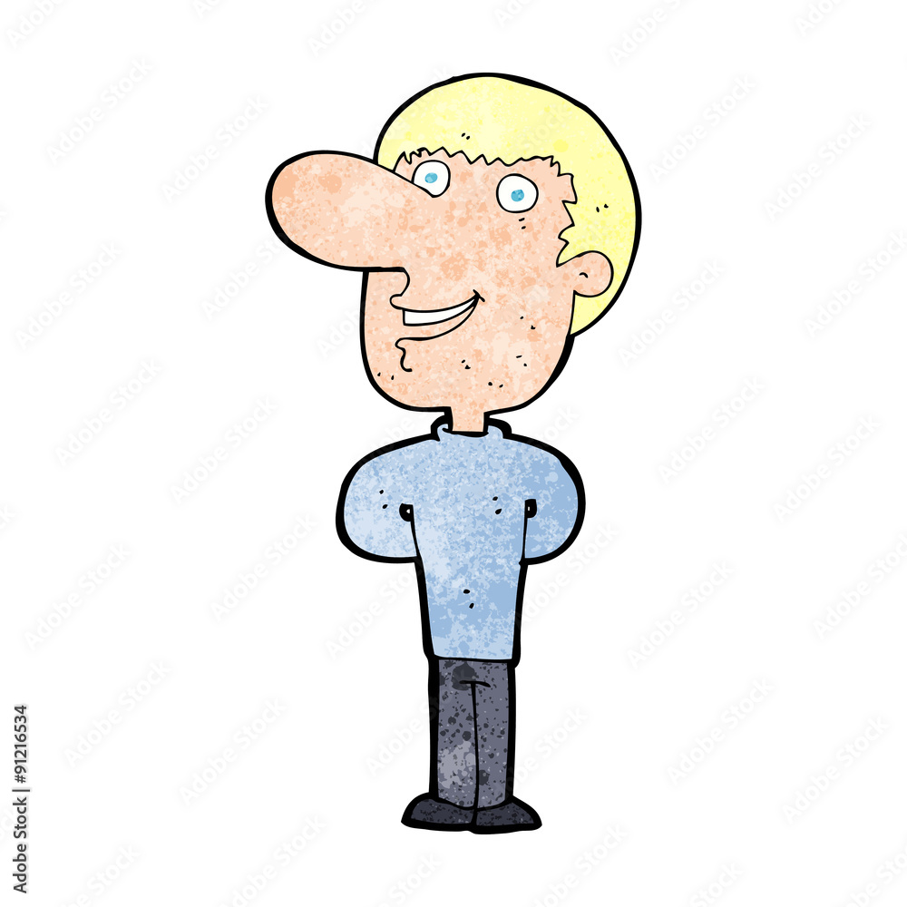 cartoon happy man cartoon happy man