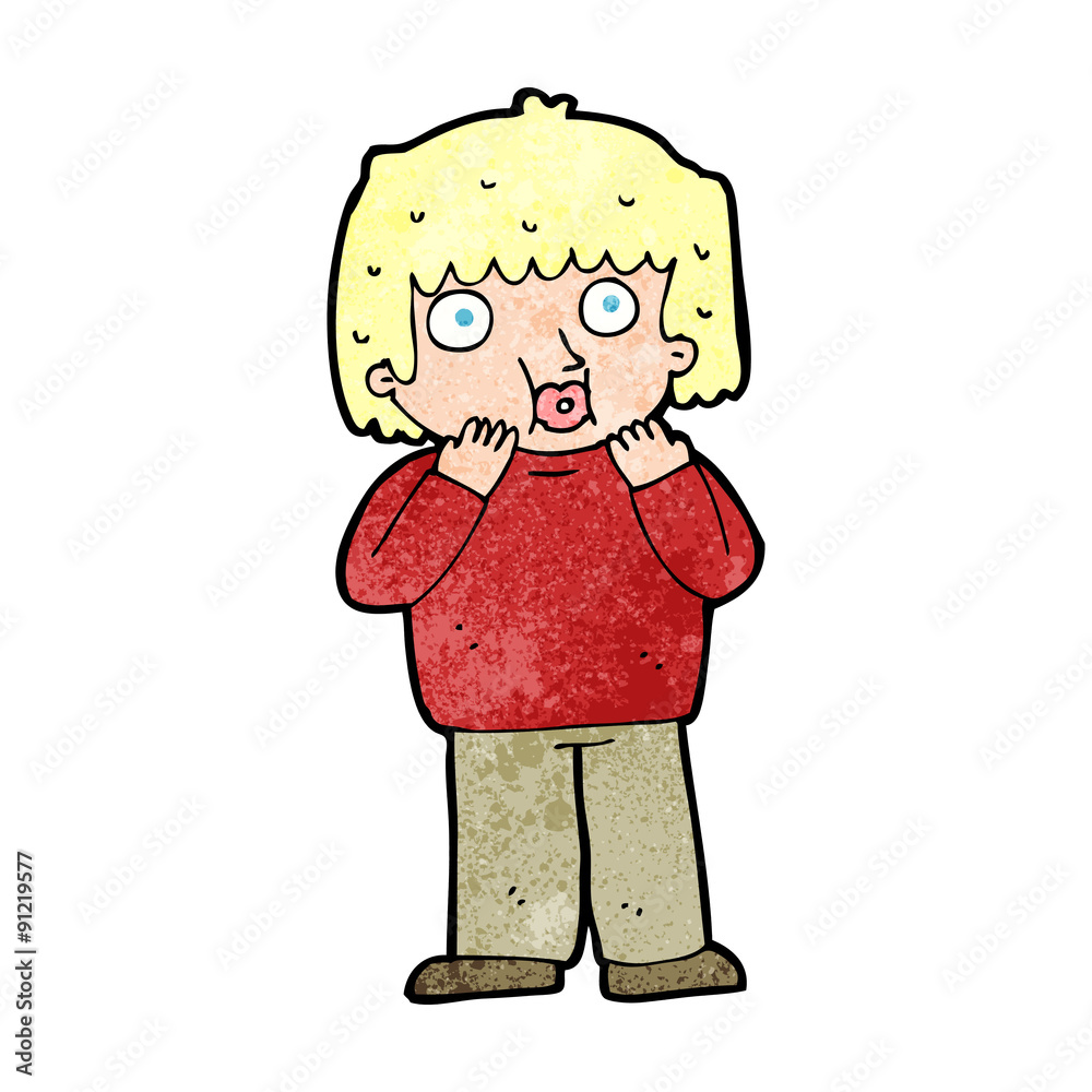 cartoon worried boy cartoon worried boy