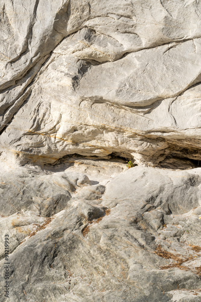 Naklejka premium Sandstone on the mountain background.