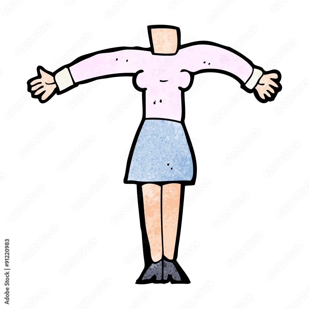 cartoon female body (add photos or mix and match cartoons) cartoon female body (add photos or mix and match cartoons)