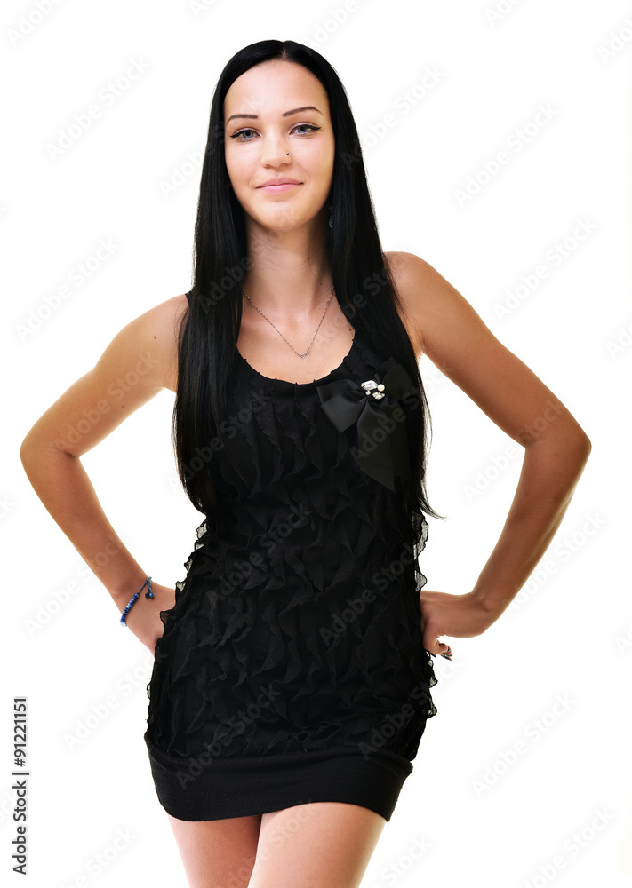Glamour portrait of beautiful woman Glamour portrait of beautiful woman