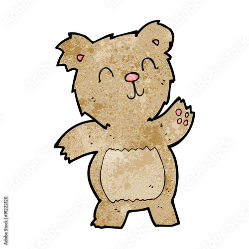 cartoon teddy bear