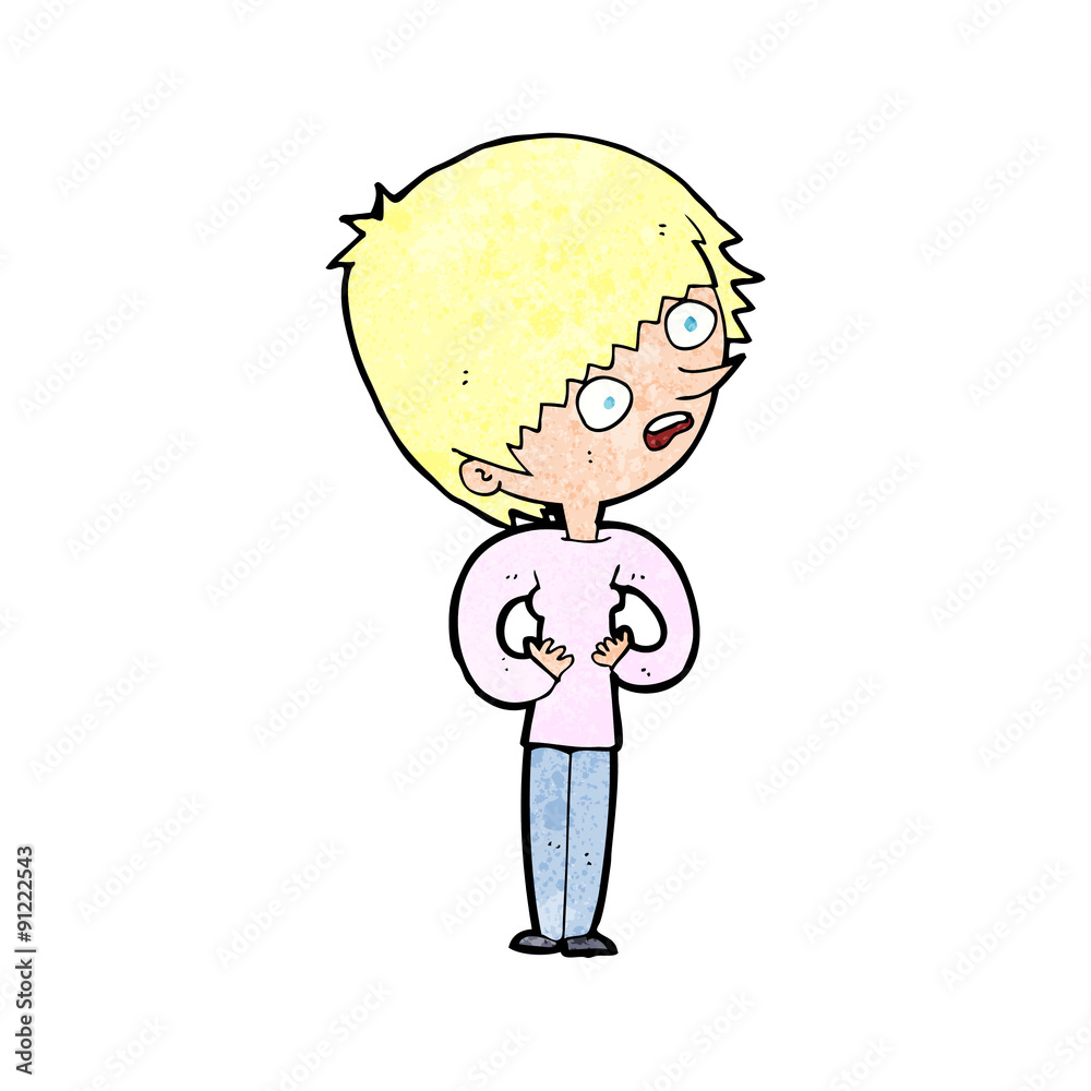 cartoon shocked woman cartoon shocked woman