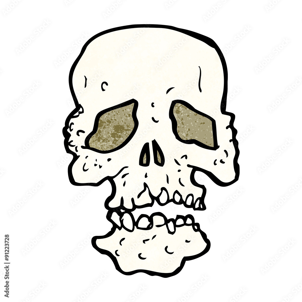 cartoon skull cartoon skull