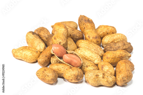 peanut isolated on white background
