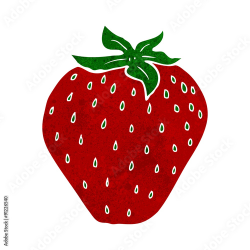 cartoon strawberry