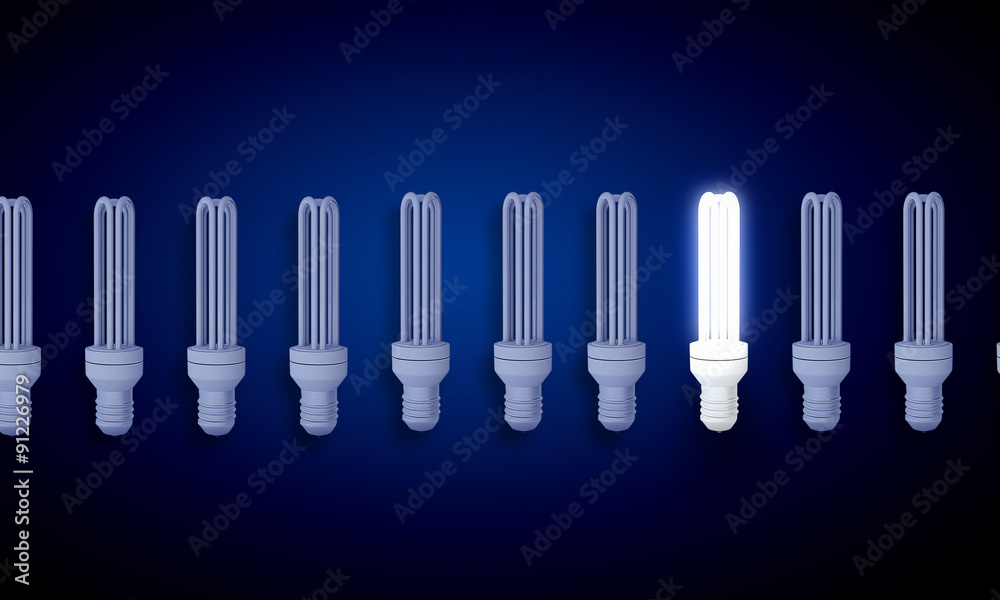 Fototapeta premium Light bulb