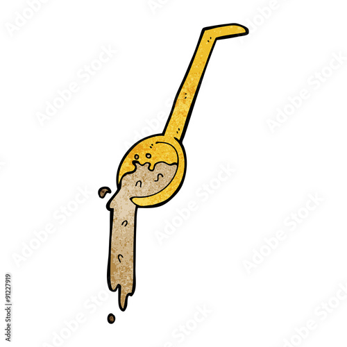cartoon pouring gravy
