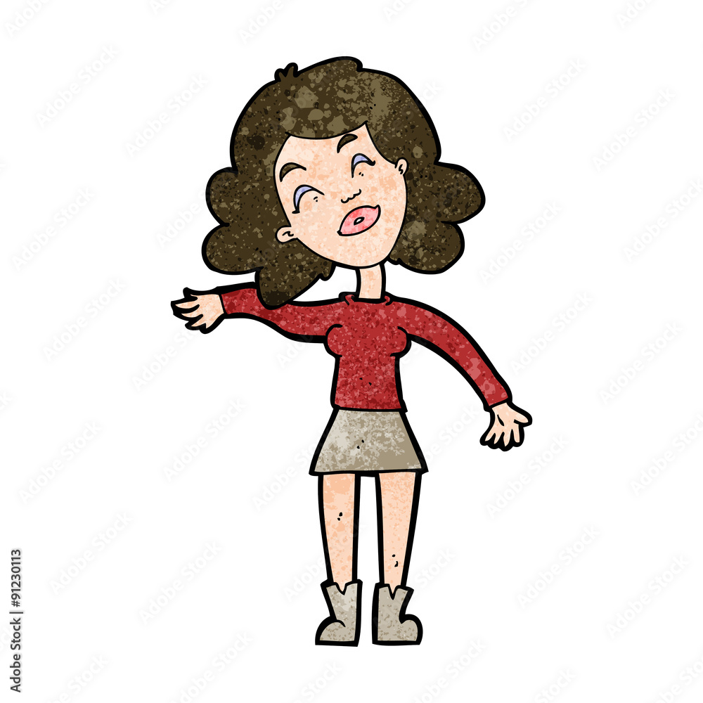 cartoon woman only joking cartoon woman only joking