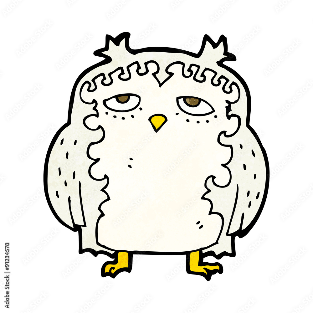 cartoon wise old owl cartoon wise old owl