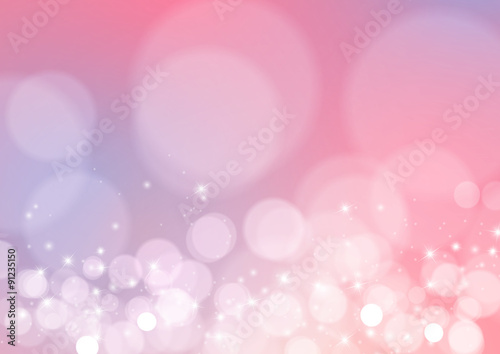 Bright Abstract Pink Background, Vector Illustration