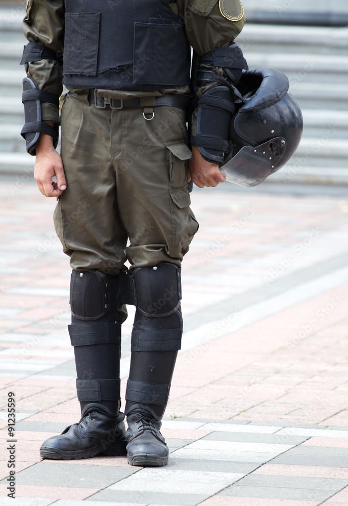 Soldier in uniform Soldier in uniform